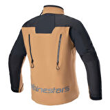 Alpinestars Hyde XT DS XF Off-Road Korumalı Motosiklet Montu Kahverengi  Siyah