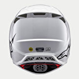 Alpinestars Supertech M10 Off-Road Kaskı Beyaz  Siyah