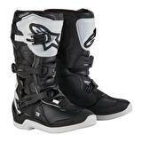 Alpinestars TECH 3S Kros Genç Motosiklet Botu Beyaz  Siyah