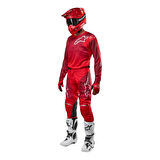 Alpinestars Racer Hoen Kros Motor Jerseyi Kırmızı