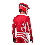 Alpinestars Fluid Lurv Kros Motor Jerseyi Kırmızı  Beyaz
