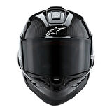 Alpinestars Supertech R10 Carbon Spor Motosiklet Kaskı Siyah