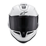 Alpinestars Supertech R10 Carbon Spor Motosiklet Kaskı Beyaz  Siyah