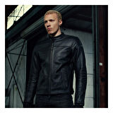 Alpinestars Blacktrak Korumalı Deri Motosiklet Montu Siyah  Siyah