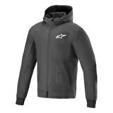 Alpinestars Radium Tech Hoodie Korumalı Motosiklet Montu Siyah  Beyaz