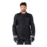 Alpinestars ST-1 WP Korumalı Motosiklet Montu Siyah