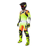 Alpinestars Fluid Wurx Kros Motosiklet Jerseyi Sarı  Siyah