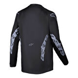 Alpinestars Racer Graphite Off-Road Genç Motosiklet Jerseyi Siyah  Gri