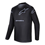 Alpinestars Racer Graphite Off-Road Genç Motosiklet Jerseyi Siyah  Gri
