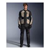 Alpinestars Andes Air Drystar Korumalı Motosiklet Montu Gri  Siyah