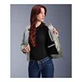 Alpinestars Stella Circal-1 Air Korumalı Kadın Motosiklet Montu Gri  Mavi