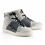 Alpinestars Circal Korumalı Motosiklet Botu Gri  Siyah  Mavi