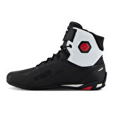 Alpinestars Faster-4 Korumalı Motosiklet Botu Siyah  Beyaz  Kırmızı