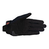 Alpinestars Stella SP X 1 Korumalı Kadın Motosiklet Eldiveni Siyah  Kırmızı