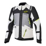 Alpinestars Andes V4 Korumalı Motosiklet Montu Gri  Siyah  Sarı