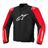 Alpinestars T-SPS V2 WP Korumalı Motosiklet Montu Siyah  Kırmızı
