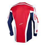 Alpinestars Racer Riway Off-Road Motosiklet Jerseyi Beyaz  Kırmızı  Siyah