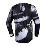 Alpinestars Youth Fluid Lahnd Genç Off-Road Motosiklet Jerseyi Gri Kamo
