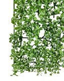 Yapay Çiçek Duvar Kaplama Panel Şimşir Tabaka 50*50cm Dik Duvar Uygulama