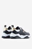 Kadın Armani Exchange Kalın Tabanlı Sneaker Ayakkabı - Siyah | 37,5