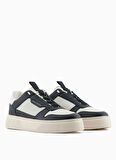 Armani Exchange Siyah - Ekru Erkek Sneaker XUX244