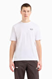 Erkek Ea7 Bisiklet Yaka T-Shirt - Beyaz | L