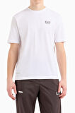 Erkek Ea7 Bisiklet Yaka T-Shirt - Beyaz | L