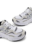 Erkek Ea7 Sneaker - Beyaz/Gri | 7,5