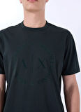 Armani Exchange Bisiklet Yaka Siyah Erkek T-Shirt 8NZTCD Z8H4Z UB001 T-SHIRT