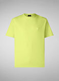 Save The Duck Bisiklet Yaka Düz Yeşil Erkek T-Shirt DT1194MMESY1950067 BRAM YEŞİL