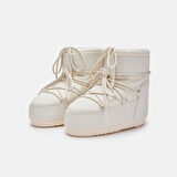 Kadın Bot (Kar) 80D1409380-L002 Moon Boot Icon Low Rubber Cream