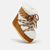 Kadın Bot (Kar) 80D1409580-MA03 Moon Boot Icon Low Shearling Whisky/Off White