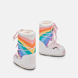 Kız Çocuk - Genç Bot (Kar) 80D3400270-AV20 Moon Boot Icon Unicorn White/Multicolor (23-26)