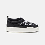 Kadın Sneaker ( Günlük) 80D2470030-NA02 Moon Boot Park Soft Flower Black/Whıte