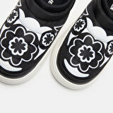 Kadın Sneaker ( Günlük) 80D2470030-NA02 Moon Boot Park Soft Flower Black/Whıte