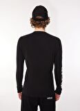 Replay Bisiklet Yaka Düz Siyah Erkek T-Shirt M6474 098 BLACK