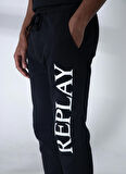 Replay Normal Siyah Erkek Eşofman Altı M994100022890P Trousers REGULAR PUR