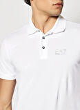 EA7 Beyaz Erkek Polo T-Shirt 8NPF04PJM5Z