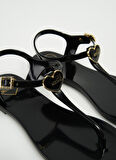 Love Moschino Siyah Kadın Terlik JA16011G1GI37000