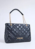 Love Moschino Siyah Kadın Omuz Çantası JC4145PP0N000