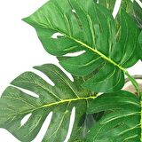 Yapay Çiçek Demet Monstera 35cm 9 Dal Yapay Bitki