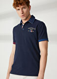 Fred Mello Mavi Erkek Polo T-Shirt FM23S23QCBLUE