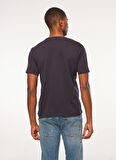 Fred Mello Bisiklet Yaka Lacivert Erkek T-Shirt FM23W11TG