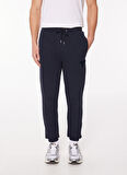 Fred Mello Lastikli Bel Slim Fit Lacivert Erkek Eşofman Altı FM23W04PF