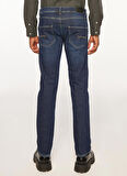 Fred Mello Normal Bel Normal Paça Slim Fit Lacivert Erkek Denim Pantolon FM23W27PD