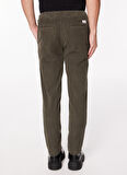 Fred Mello Normal Bel Normal Paça Slim Fit Haki Erkek Pantolon FM23W16PU