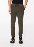 Fred Mello Normal Bel Normal Paça Slim Fit Haki Erkek Pantolon FM23W16PU