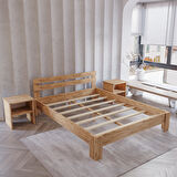 Letto Atlantik Mdf Karyola | Tek Ve Çift Kişilik Yatak Uyumlu, Kolay Kurulum