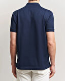 Lacoste Erkek Lacivert Klasik Fit Polo Yaka T-Shirt