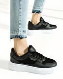 Tstore Siyah beyaz günlük spor ayakkabı sneaker